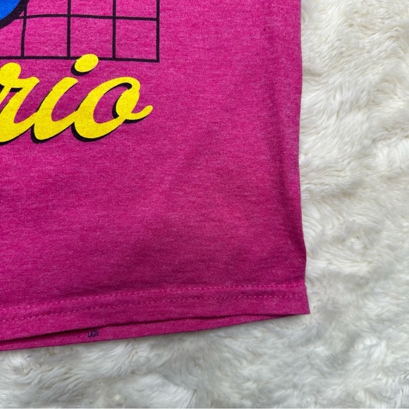 Super Mario T-Shirt Pink Size 5 - Picture 3 of 16